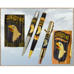 101st Airborne Inlay Pen